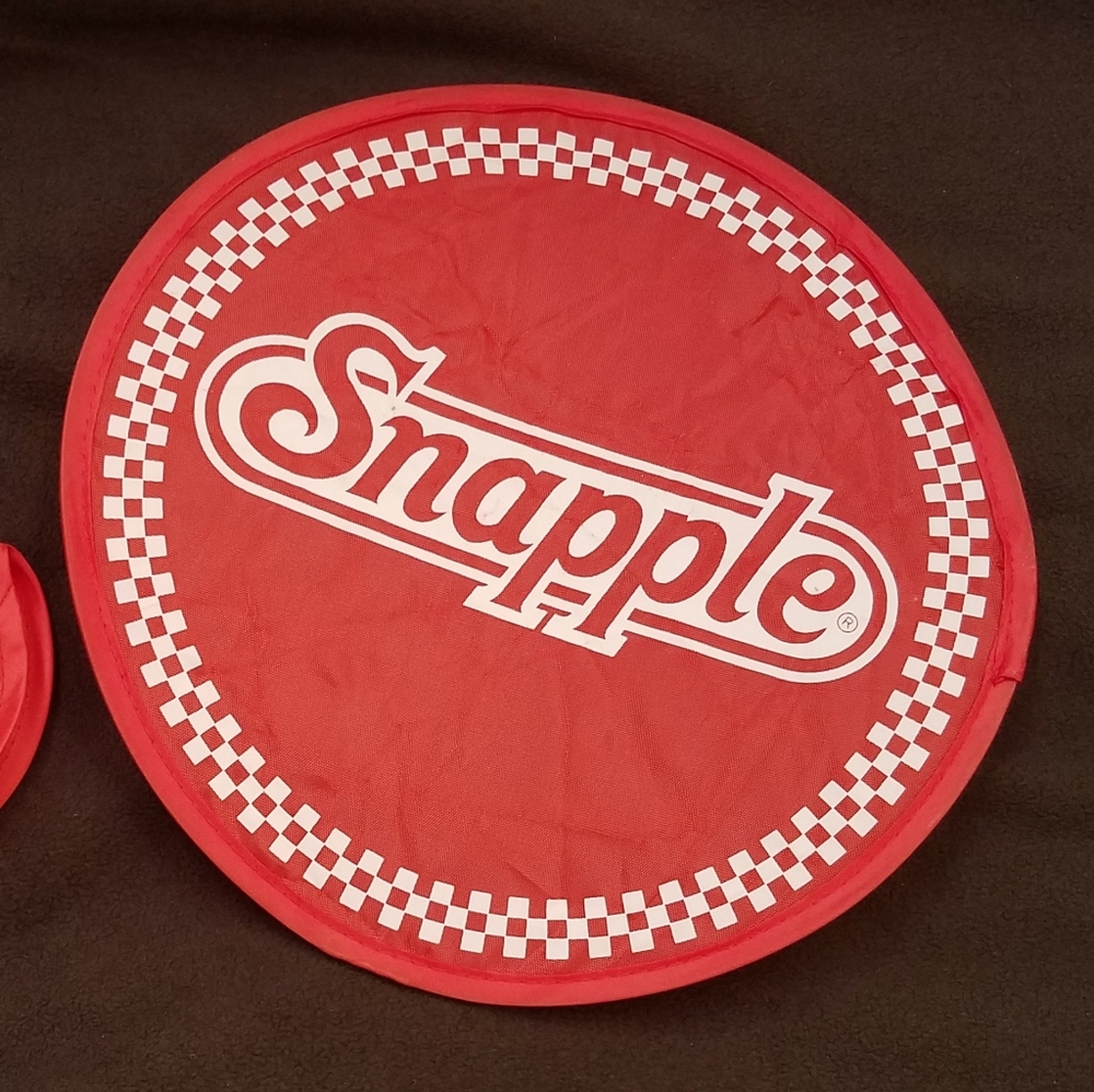 Snapple Promo soft frisbee